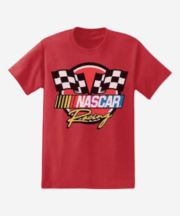 Vintage M&O Knits Mens Cotton T-Shirt Red