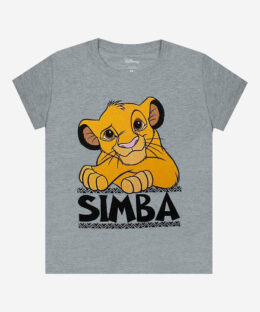 Disney Lion King Simba Boys Short Sleeve Casual Tee