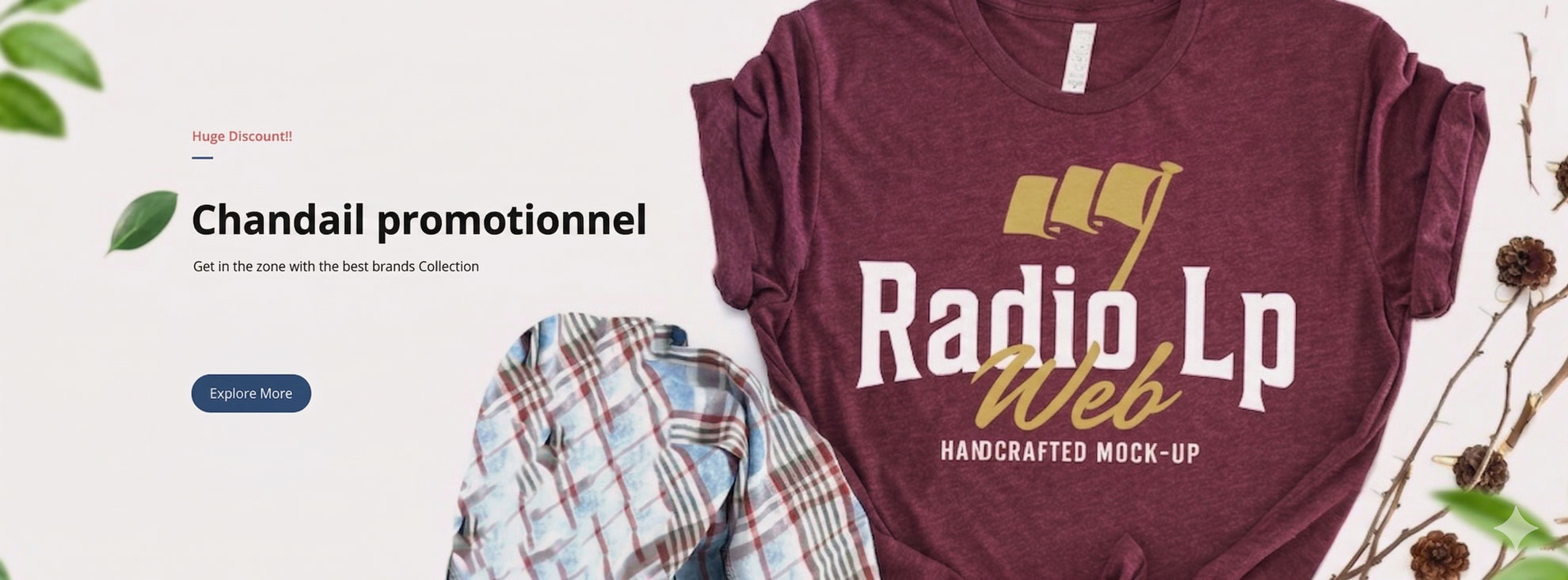 objet promotionel Radio lp Web